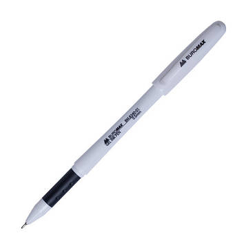 Ручка гелева Buromax Чорна 0.7 мм (BM.8340-01)