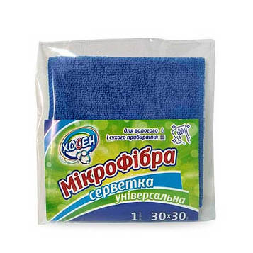 Серветка Хосен універсальна з мікрофібри 1 шт. Асорті (826918)