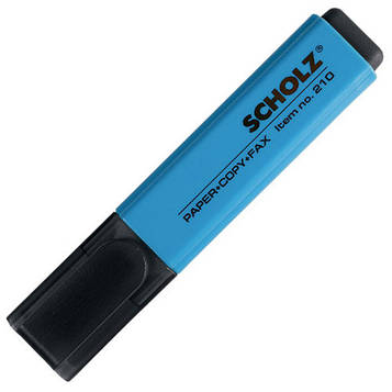 Маркер текстовий Scholz Блакитний 1-5 мм (01100215)