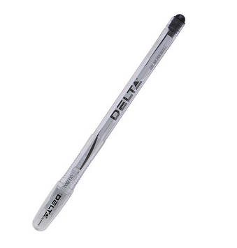 Ручка гелева Delta by Axent Чорна 0.5 мм (DG2020-01)