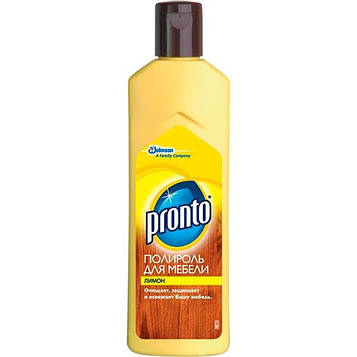 Поліроль для меблів Pronto Лимон 300 мл (00511)