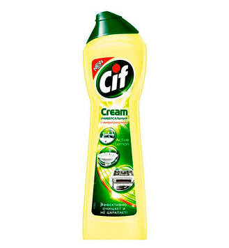 Крем для чищення Cif Актив Лимон 500 мл (44698)