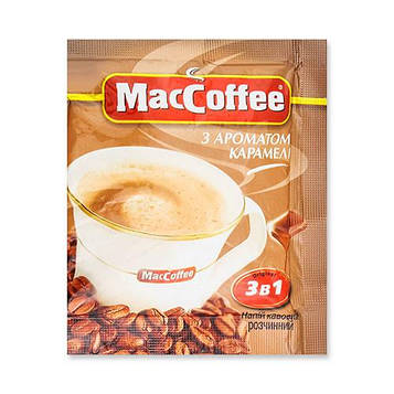 Кава MacCoffee Карамель 3в1 (01905)