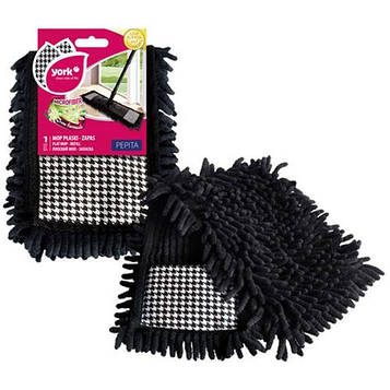 Насадка для швабри York Pepita 40 см мікрофібра локшина (97112)