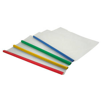 Папка Axent з планкою-затискачем A4 65 арк Асорті (1417-00-A)