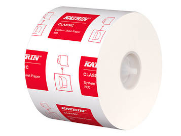 Папір туалетний Katrin Sistem Cassic двошаровий 92 м 800 відривів (103424)