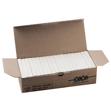 Крейда біла ZiBi 100 шт. Квадратна (ZB.6712-12)