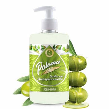 Рідке крем-мило Paloma Оливка та зволожуюче молочко 500 мл (PE50700)