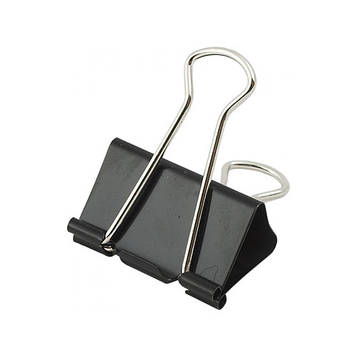 Біндери Buromax 19 мм 12 шт. Чорні (BM.5305)