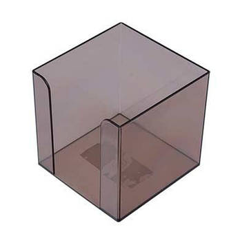 Пластиковий бокс для паперу Арніка 90х90х90 мм Димчастий (83031)