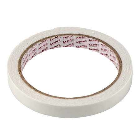Клейка стрічка двостороння Axent на пінній основі 12 мм х 2 м (3110-A), фото 1