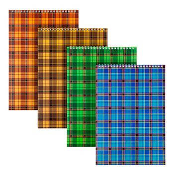 Блокнот Delta by Axent A4 48 аркушів у клітинку Асорті (D8013-01)