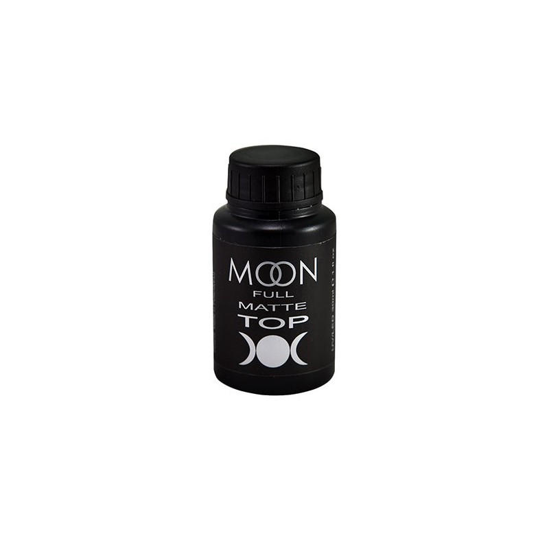 Moon Full Top Matte - матовий топ для гель лаку, 30 мл.