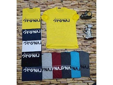 Футболка р.XL Білий чоловіча з малюнком арт. 101022 мікс ТМ ОптТурко