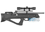 Пневматична гвинтівка PCP Hatsan FlashPup-S Set 4.5 мм 30 Дж (з насосом Hatsan і прицілом 4x32), фото 2