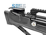 Пневматична гвинтівка PCP Hatsan FlashPup-S Set 4.5 мм 30 Дж (з насосом Hatsan і прицілом 4x32), фото 6
