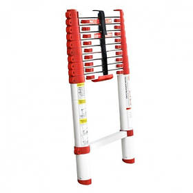 Драбина алюмінієва телескопічна 10 ступ. 3,20 м INTERTOOL LT-3032