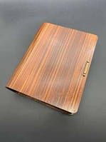 Скринька для грошей та прикрас із фанери декоративна дерев'яна Колір Яблуня 20х17х6см / Скринька для грошей та прикрас із фанери