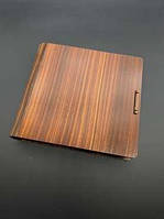 Дерев'яна скринька-купюрниця з фанери із різьбленням для грошей та прикрас Колір Яблуня 22,5х21х3,5см / Дерев'яна