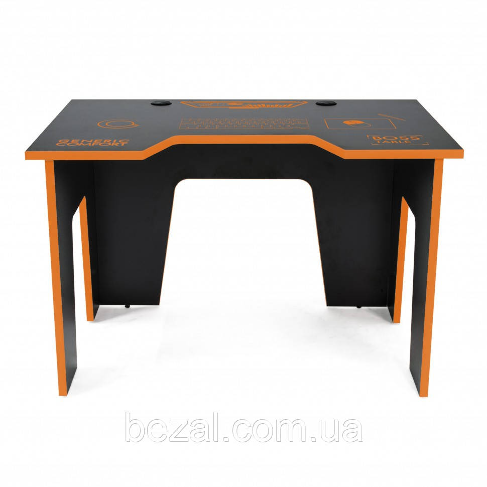 Стіл геймерський Generic Gamer 3 Office Boss Black/Orange