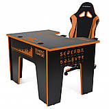 Стіл геймерський Generic Gamer 3 Office Boss Black/Orange, фото 4