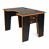 Стіл геймерський Generic Gamer 3 Office Boss Black/Orange, фото 8