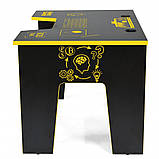 Геймерський стіл Generic Gamer 3 Office Boss Black/Yellow, фото 2