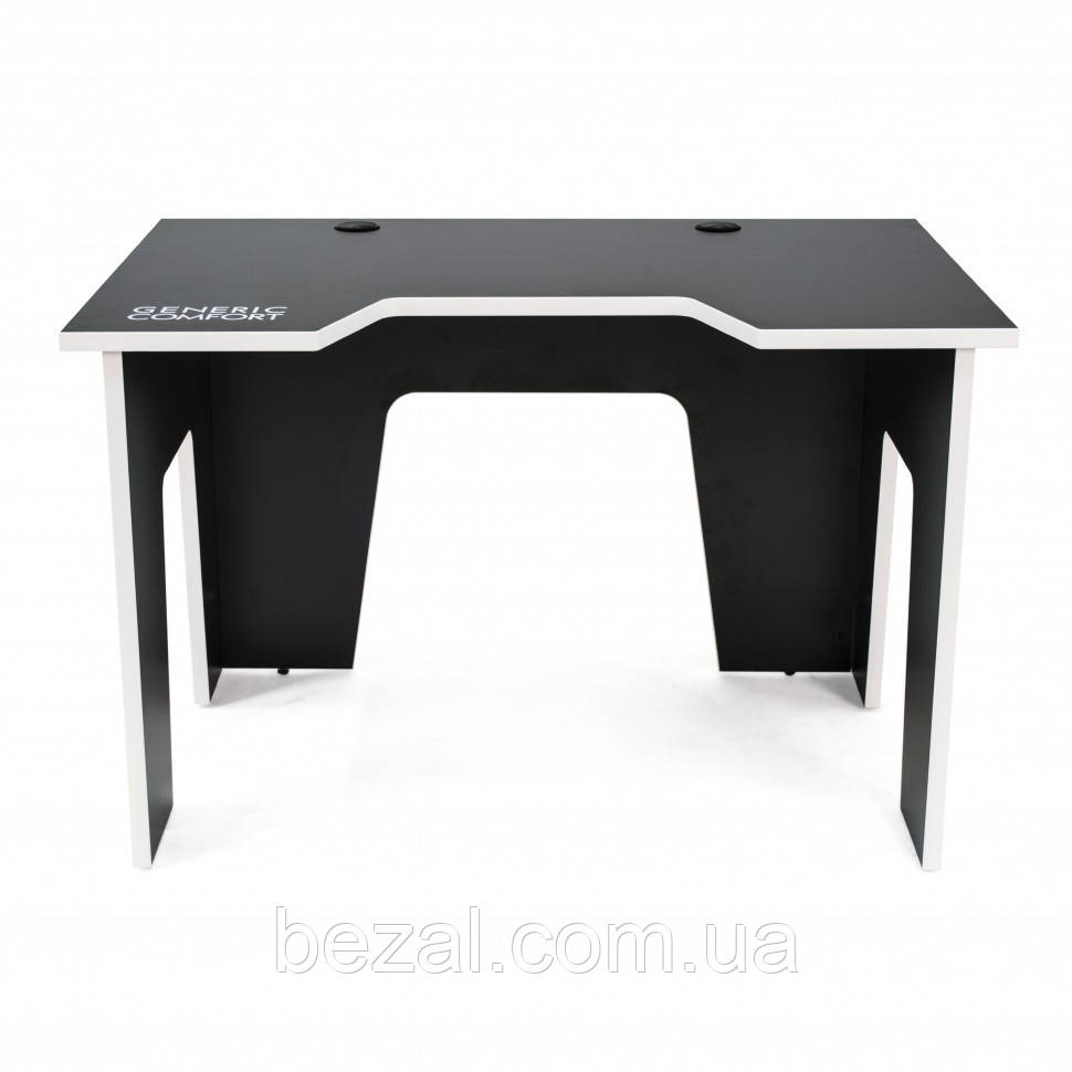 Сучасний геймерський стіл Generic Gamer 4 Office Office Black/White