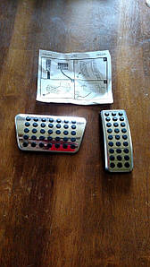 Chrysler 200 2011-2014 Накладки на педалі Нові Оригінал