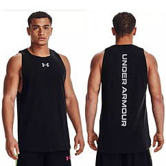 Майка баскетбольна Under Armour Men's Baseline Cotton Tank (1361901-003)