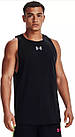 Майка баскетбольна Under Armour Men's Baseline Cotton Tank (1361901-003), фото 3
