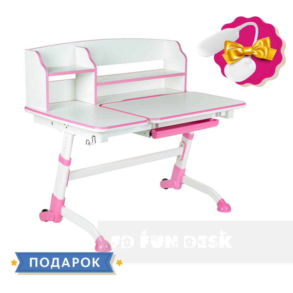 Дитяча парта, що росте, FunDesk Amare II Pink