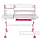 Дитяча парта, що росте, FunDesk Amare II Pink, фото 4