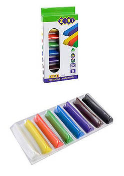 Пластилін 8 кольорів, 200 г, KIDS Line (ZB.6226)
