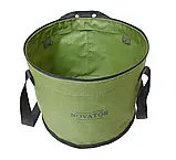 Відро для прикормки з кришкою Novator VD-2 (30x23 см), фото 6