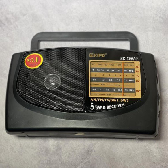 Радіоприймач KIPO KB-308AC — Потужний 5-літровий UT-147 Фм Радіоприймач ...