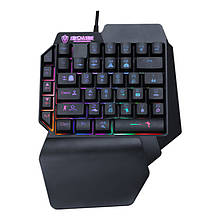 Ігрова дротова клавіатура з підсвічуванням Sundy PUBG Mobile Keyboard G01 USB Black