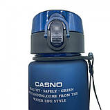 Спортивна пляшка Сasno 400 мл синя (LB-88470), фото 3