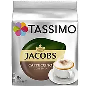 ОРИГІНАЛ! Кава в капсулах Tassimo Jacobs Cappuccino 16 шт (8 порцій)