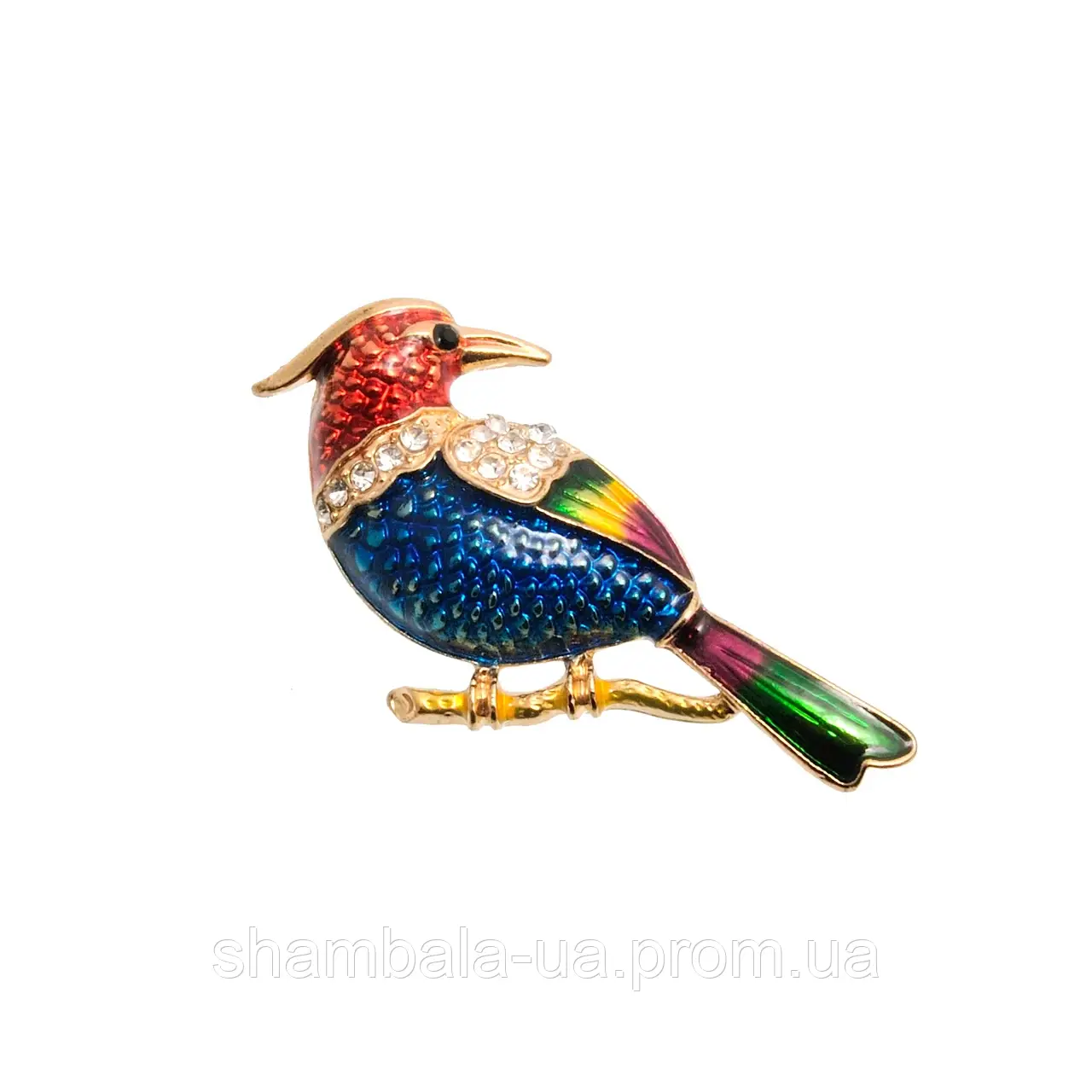 Брошка Fashion Jewerly "Zimorodo" (049847)
