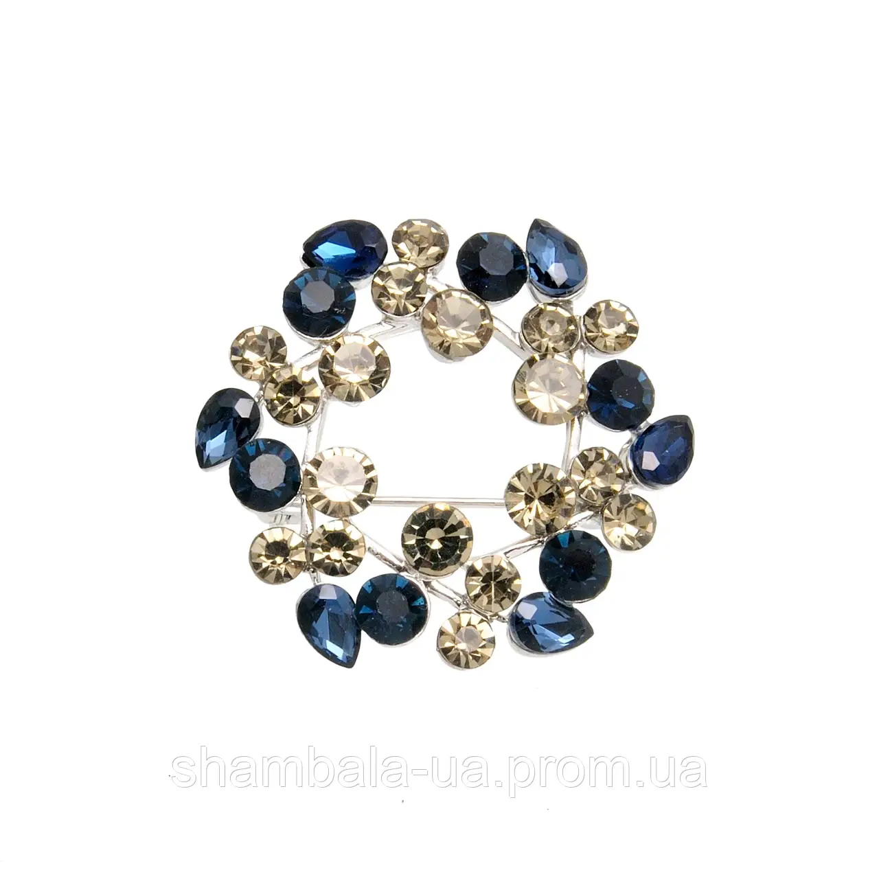 Брошка Fashion Jewerly "Віночок" (071367)