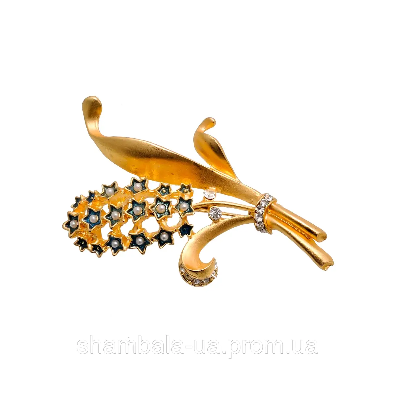 Брошка Fashion Jewerly "Очерет" (046068)