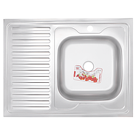 Мийка Кухонна Zerix Z490-08-180E (Satin) (ZX1584) NOMI 1010