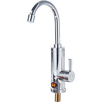 Кран-водонагрівач для кухні Zerix ELW14-E 3.0 кВт з індикатором температури (ZX4783)