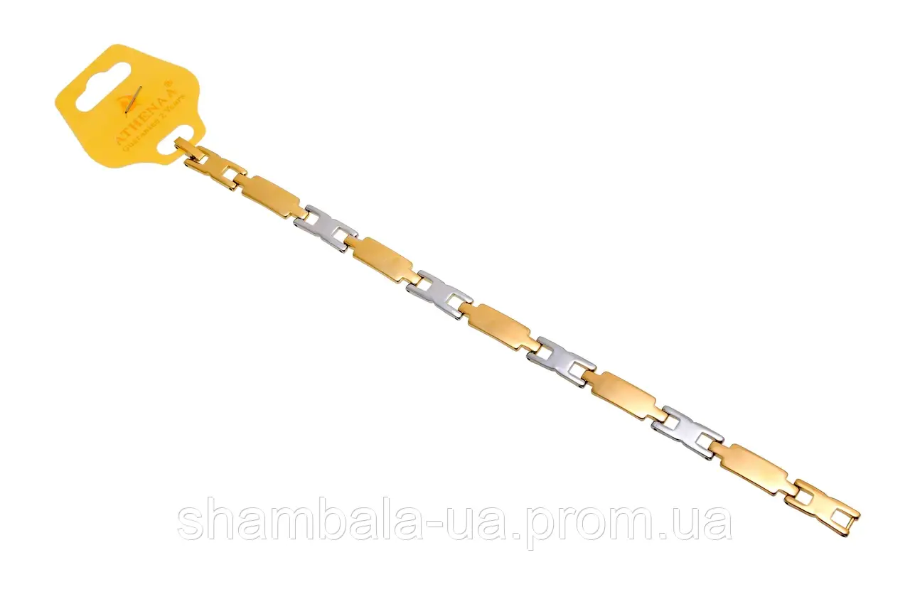 Браслет ATHENA "Chain" позолота (77680)