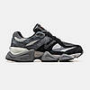 Жіночі кросівки New Balance 9060 grey взуття Нью Баланс замша чорно сірі весна осінь, фото 7