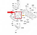 Патрубок впускного колектора Ford Focus Mk2 1.6 TDCi 04-07, фото 4