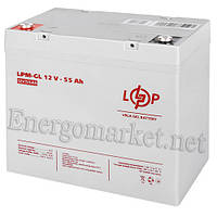 Акумулятор гелевий LPM-GL 12V - 55Ah