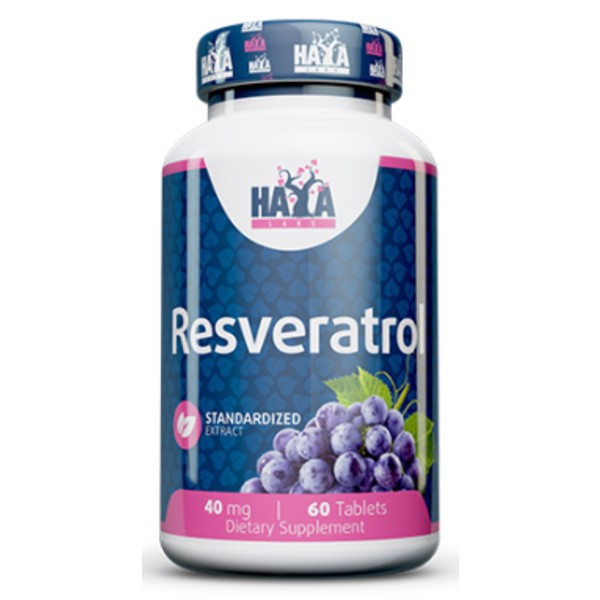 Resveratrol 40 mg 60 tabl