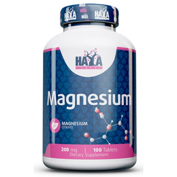 Магній Haya Labs Magnesium Citrate 200mg 50 tabl
